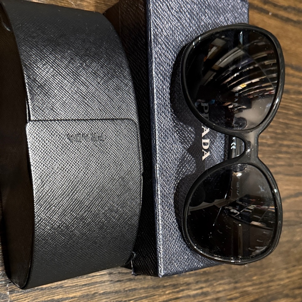 Prada Glossy Black Sunglasses